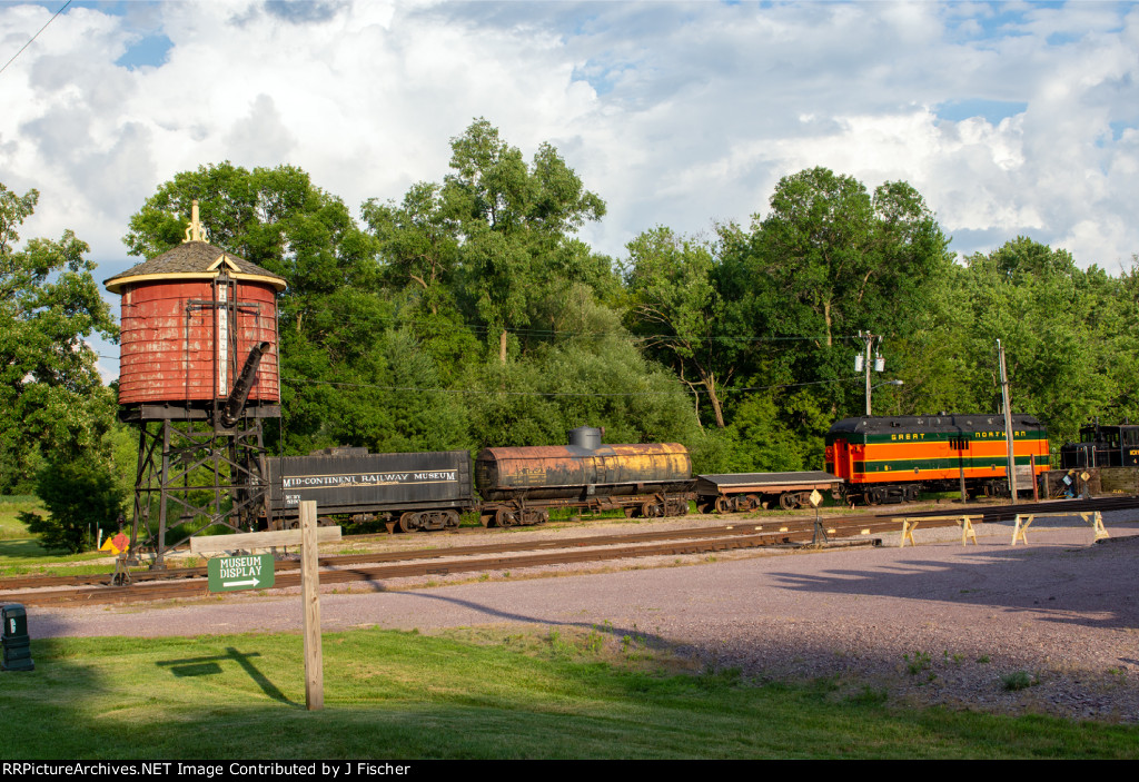 North Freedom, Wisconsin in the evening